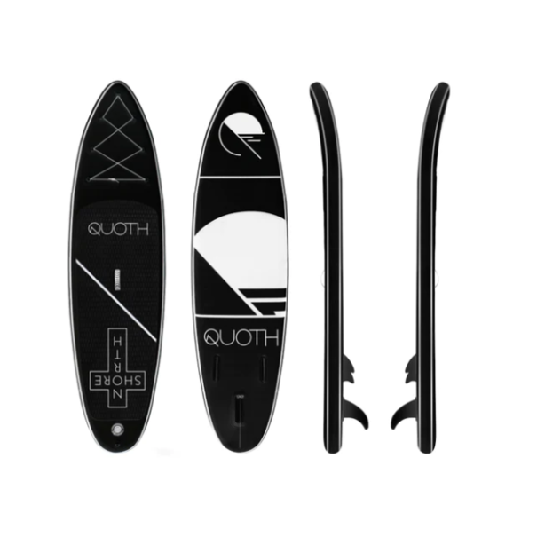 Quoth Life North Shore Paddle Board Kit / Black