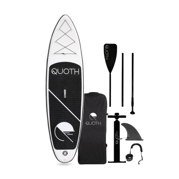 Quoth Life Quoth Life Paddle Board Kit / White 10'6"