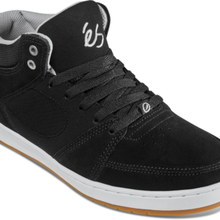Accel Slim Mid / Black, White and Silver