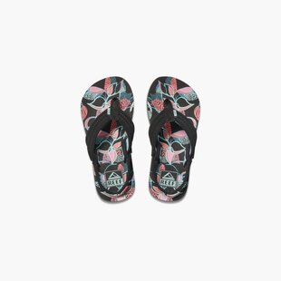 Girls Ahi Sandal / Layered Floral