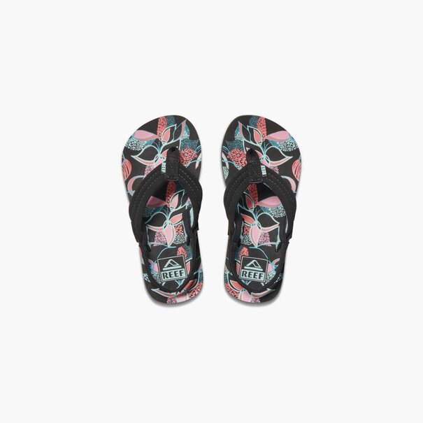 Reef Girls Little Ahi Sandal / Layered Floral