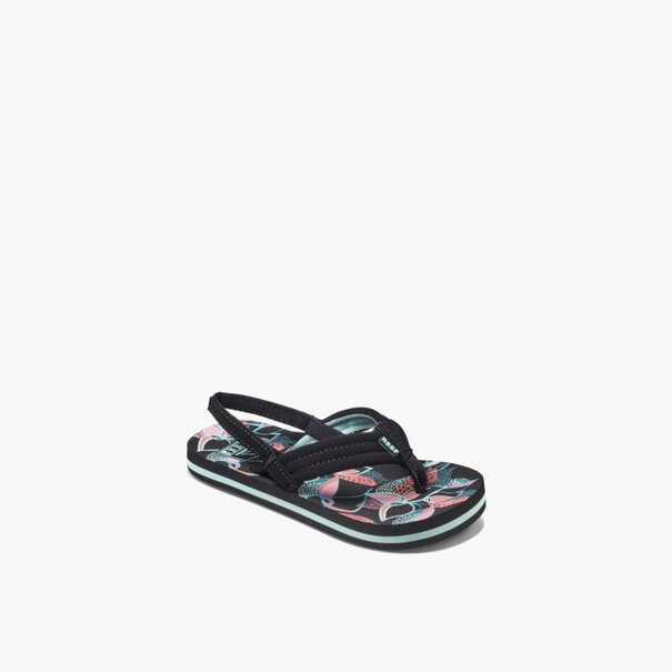 Reef Girls Little Ahi Sandal / Layered Floral