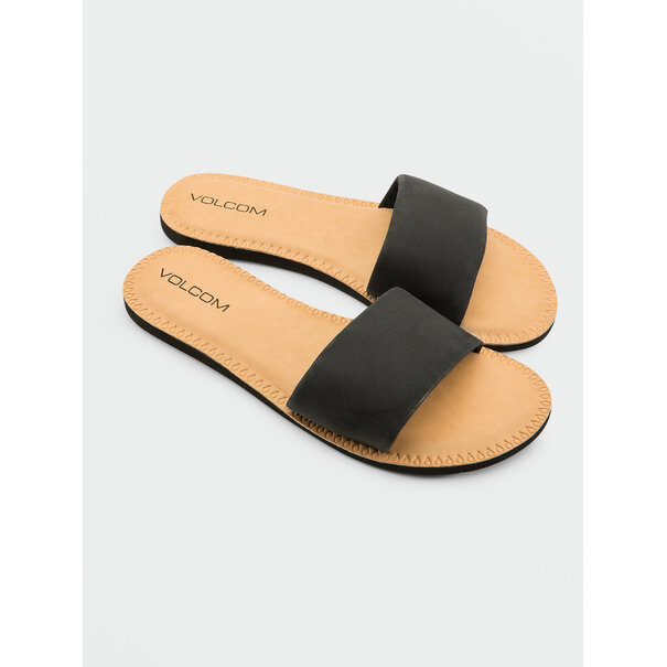 Volcom Women's Simple Slide Black