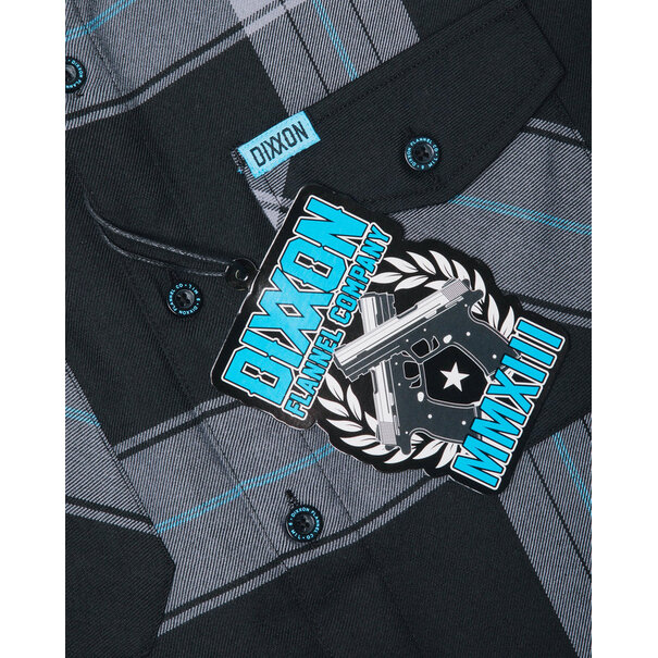 Dixxon The 9 Mil Flannel / Dark Grey