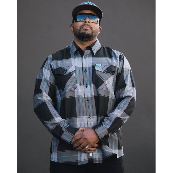 Dixxon The 9 Mil Flannel / Dark Grey