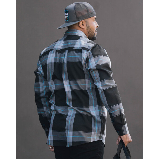 Dixxon The 9 Mil Flannel / Dark Grey
