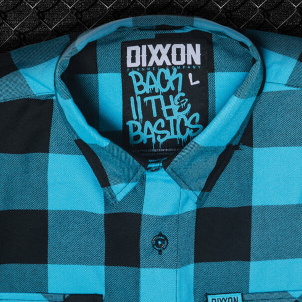 Dixxon Back II Basics Flannel / Black and Blue