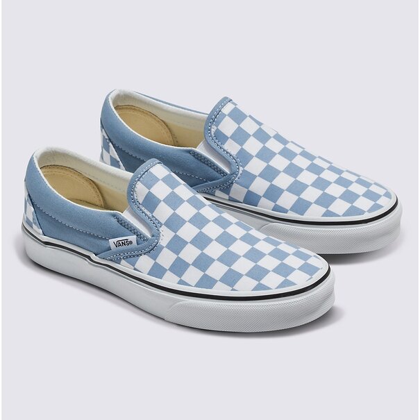 Vans Footwear Fu Classic Slip-On Color Theory Checkerboard Dusty Blue