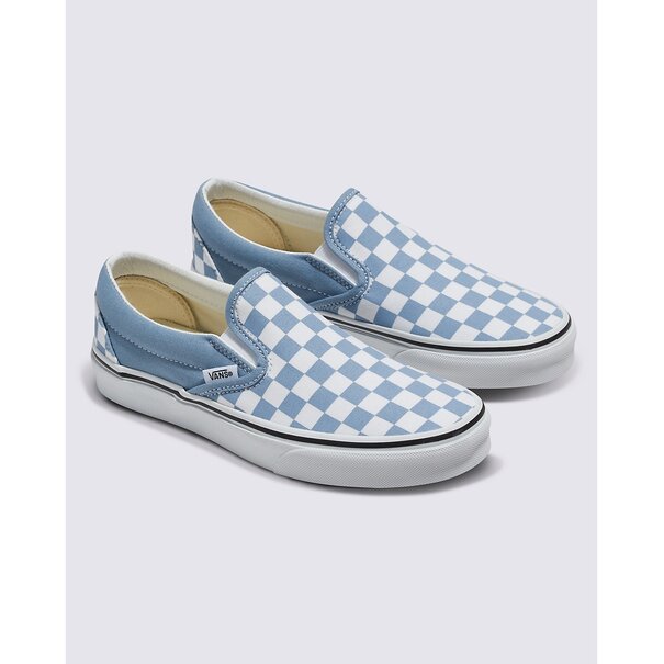 Vans Footwear Fu Classic Slip-On Color Theory Checkerboard Dusty Blue