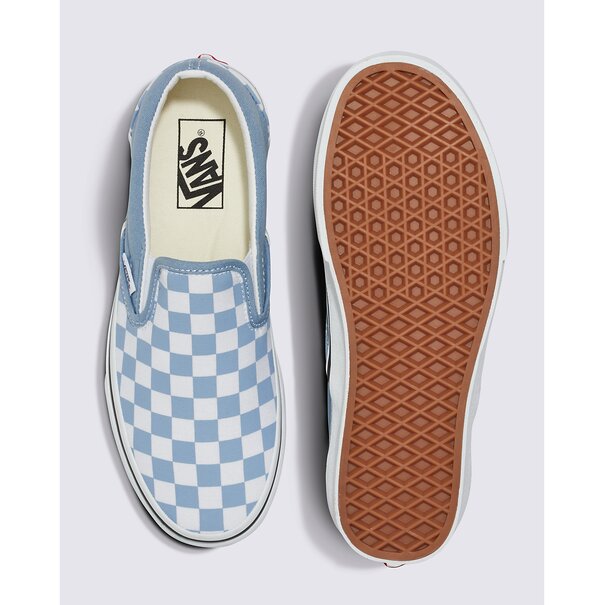 Vans Footwear Fu Classic Slip-On Color Theory Checkerboard Dusty Blue