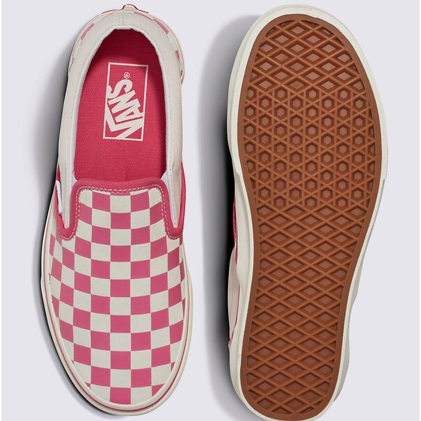 Vans Footwear Classic Slip On / Checkerboard Pink