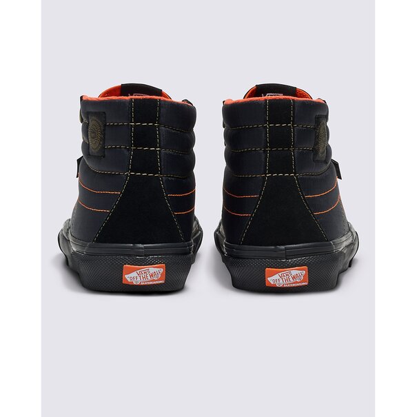 Vans Footwear U Skate Sk8-Hi Reissue Spitfire Black/Flame