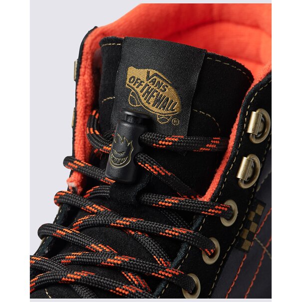 Vans Footwear U Skate Sk8-Hi Reissue Spitfire Black/Flame