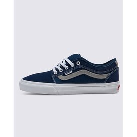 Chukka Low Sidestripe / Navy and Grey