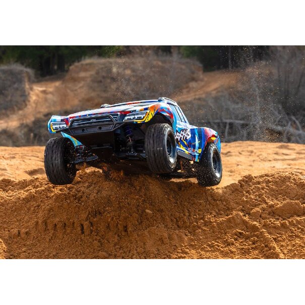 Traxxas Maxx Slash 1/8 Scale 4WD Brushless Electric Short Course Racing Truck with TQi™  Link™ Enabled 2.4GHz Radio System &  Stability Management (TSM) - Rock n' Roll