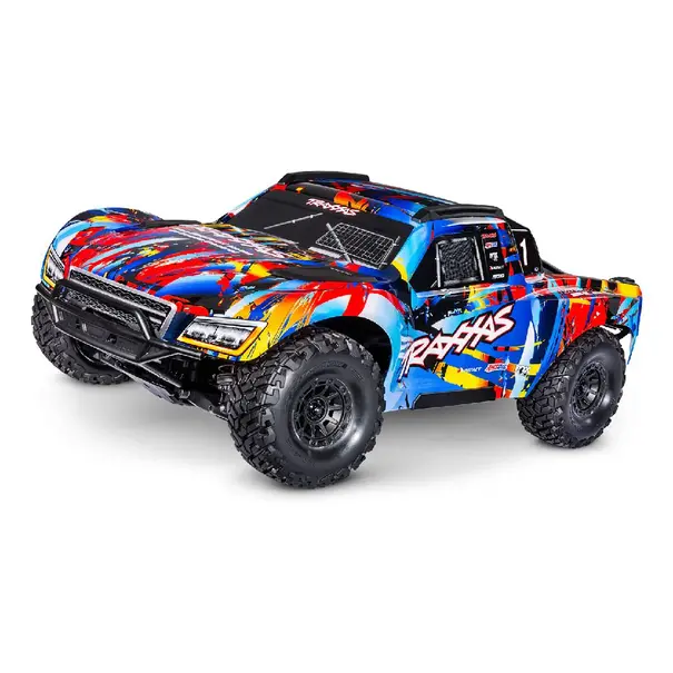Traxxas Maxx Slash 1/8 Scale 4WD Brushless Electric Short Course Racing Truck with TQi™  Link™ Enabled 2.4GHz Radio System &  Stability Management (TSM) - Rock n' Roll
