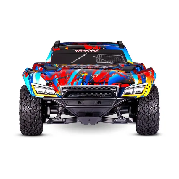 Traxxas Maxx Slash 1/8 Scale 4WD Brushless Electric Short Course Racing Truck with TQi™  Link™ Enabled 2.4GHz Radio System &  Stability Management (TSM) - Rock n' Roll
