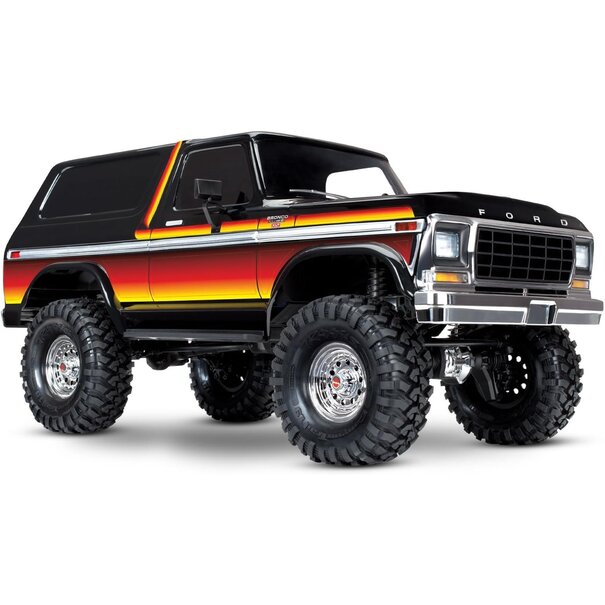 Traxxas TRX4 1979 Ford Bronco 1/10 Crawler, XL-5 HV, Titan 12T Red