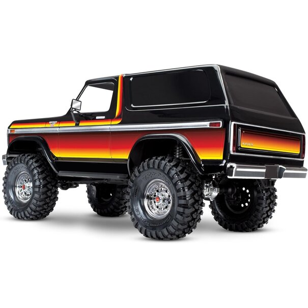Traxxas TRX4 1979 Ford Bronco 1/10 Crawler, XL-5 HV, Titan 12T Red