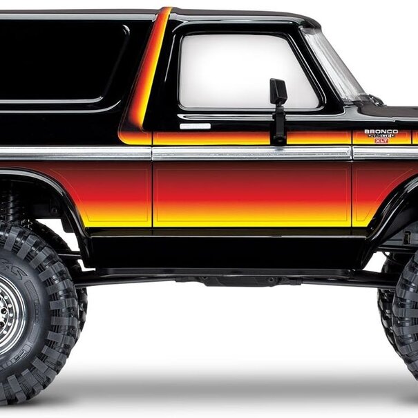 Traxxas TRX4 1979 Ford Bronco 1/10 Crawler, XL-5 HV, Titan 12T Red