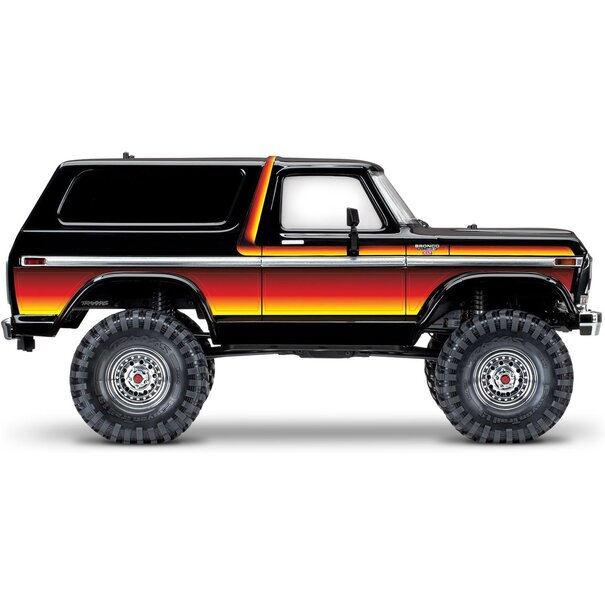 Traxxas TRX4 1979 Ford Bronco 1/10 Crawler, XL-5 HV, Titan 12T Red
