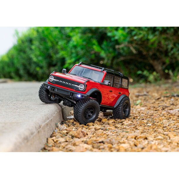 Traxxas TRX-4M Ford Bronco 1/18 RTR 4X4 Trail Truck, Red