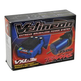 Velineon VXL-3s Brushless Power System, waterproof (includes VXL-3s waterproof ESC, Velineon 3500 motor, and speed control mounting plate (part #3725))
