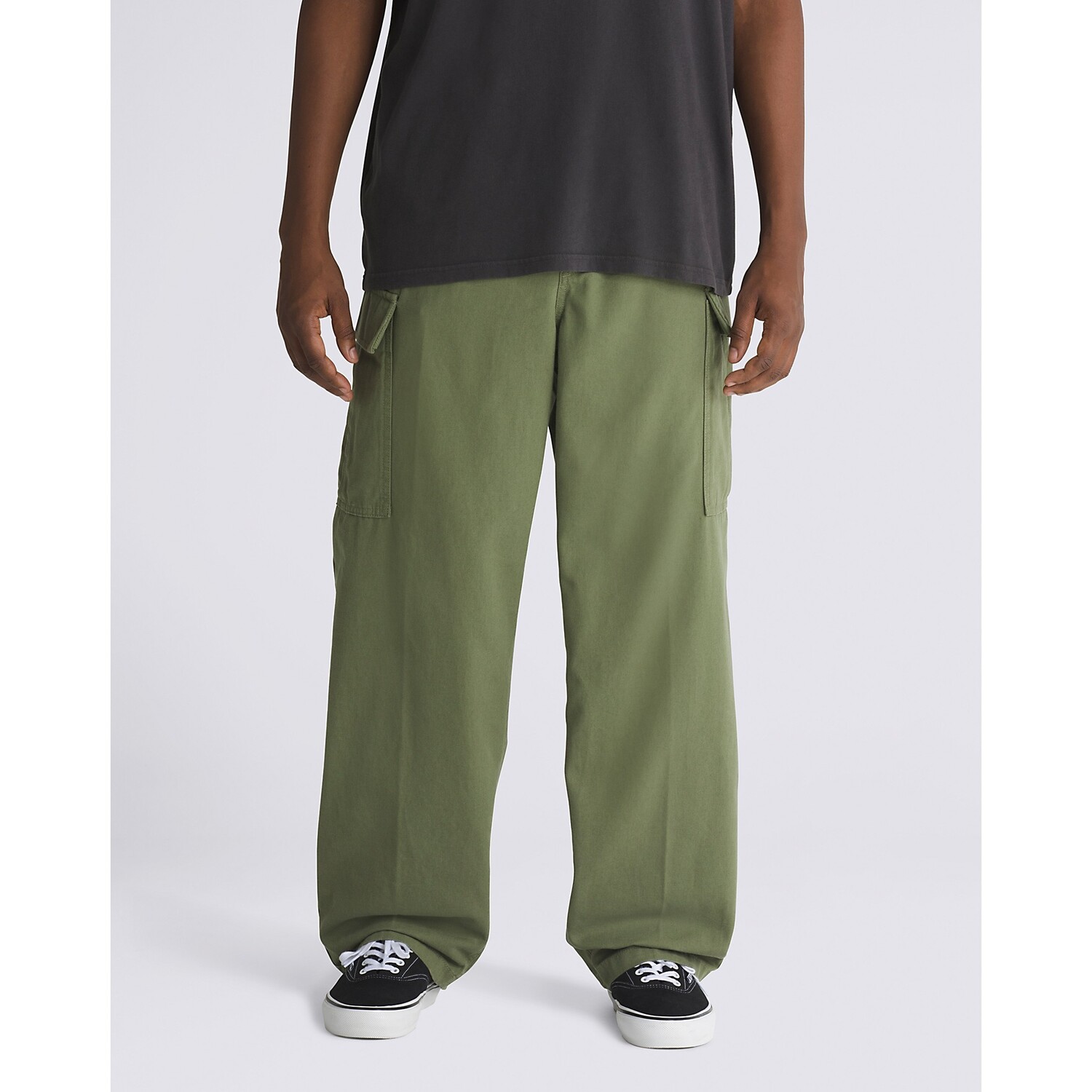 Vans Footwear Range Cargo Baggy Tapered Elastic Pant Olivine