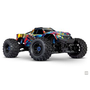 Maxx 4S V2 - 1/10 Scale 4WD Brushless Monster Truck w/ WideMaxx Kit - RNR
