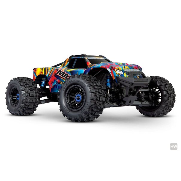 Traxxas Maxx 4S V2 - 1/10 Scale 4WD Brushless Monster Truck w/ WideMaxx Kit - RNR