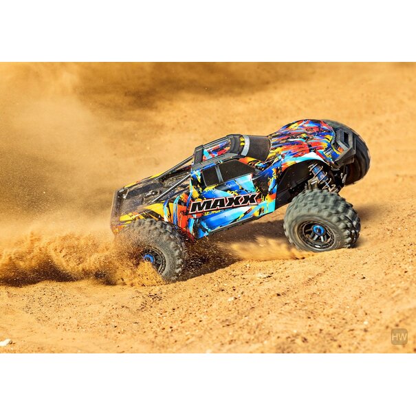 Traxxas Maxx 4S V2 - 1/10 Scale 4WD Brushless Monster Truck w/ WideMaxx Kit - RNR