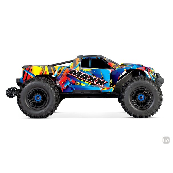Traxxas Maxx 4S V2 - 1/10 Scale 4WD Brushless Monster Truck w/ WideMaxx Kit - RNR