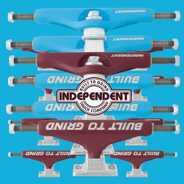 INDEPENDENT TRUCK CO. Indy Stg11 Btg Speed Blue Silver 144Pk