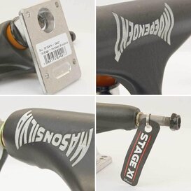 Indy Stg11 Pro Mason Silva Black/Silver 139 Pk