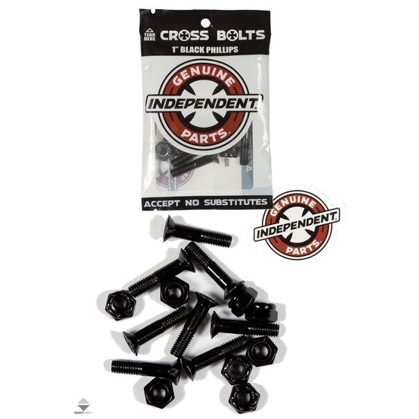 INDEPENDENT TRUCK CO. Indy Hardware Phillips 1.50" Black