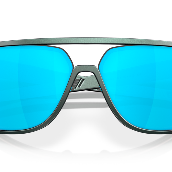 Oakley Sunglasses CASTEL MATTE SILVER/BLUE COLORSHIFT w/ PRIZM SAPPHIRE