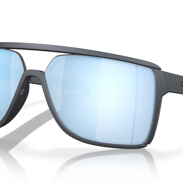 Oakley Sunglasses Castel Blue Steel W/ Prizm Deep Water Polar Injected Man