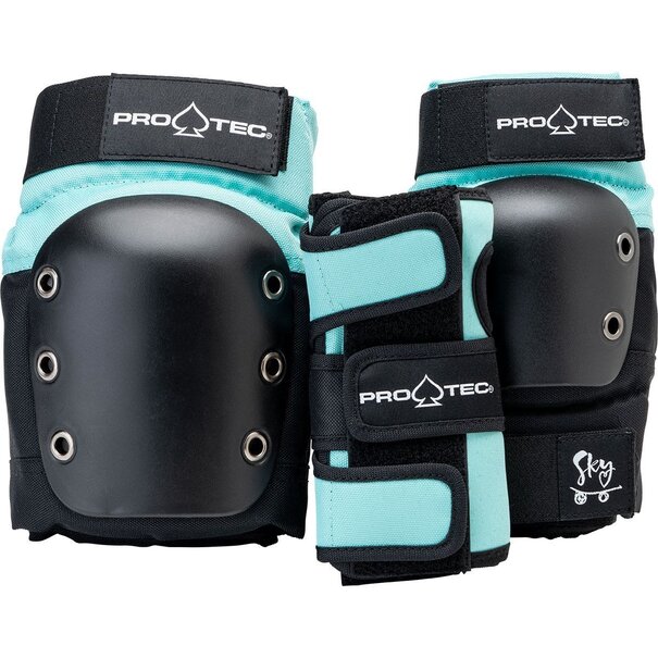 PROTEC HELMETS Pro-Tec - Junior 3 Pack Pad Sets - Sky Brown