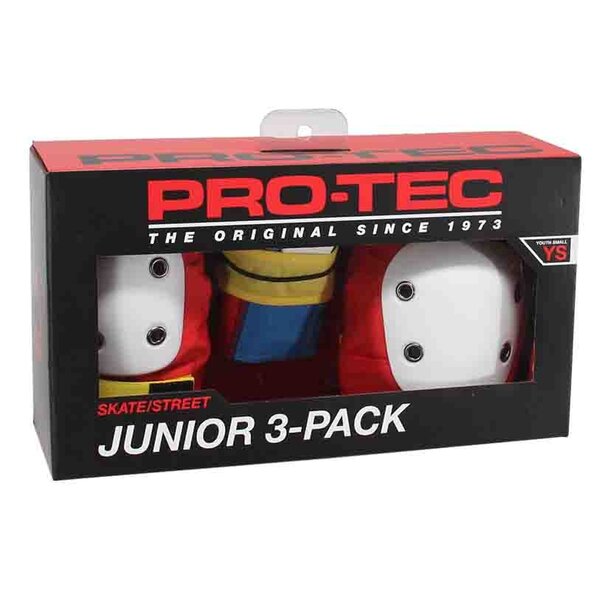 PROTEC HELMETS Pro-Tec - Junior 3-Pack Pad Sets - Retro