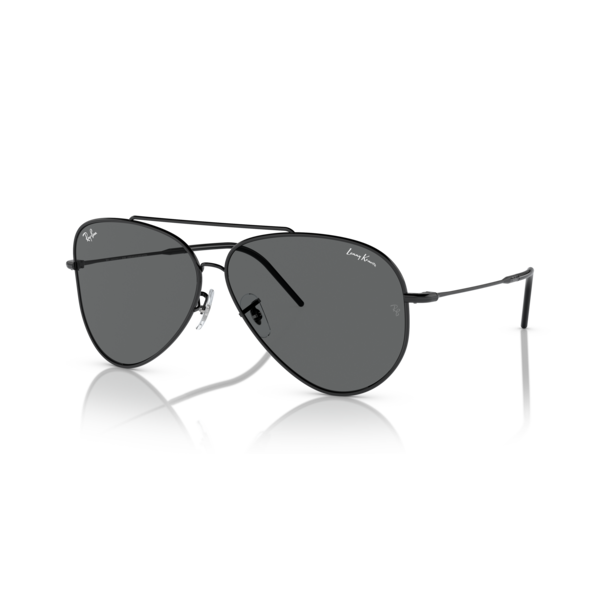 Ray-Ban Aviator Reverse Black Dark Grey
