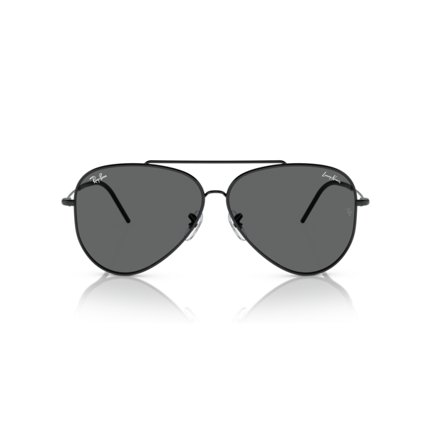 Ray-Ban Aviator Reverse Black Dark Grey