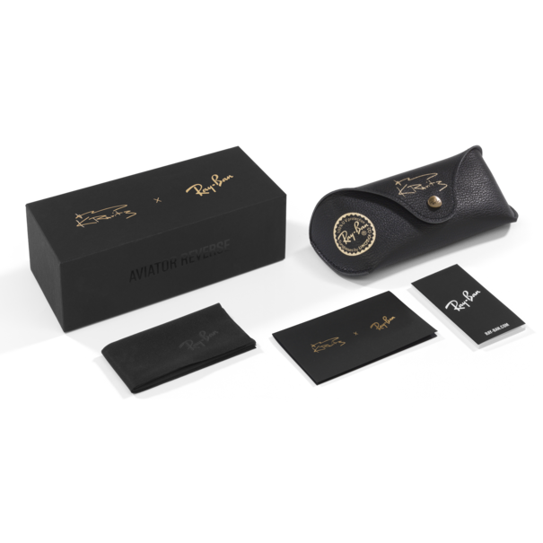 Ray-Ban Aviator Reverse Black Dark Grey