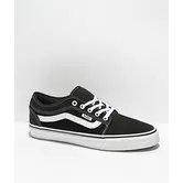 Chukka Low Sidestripe Black/Black/White
