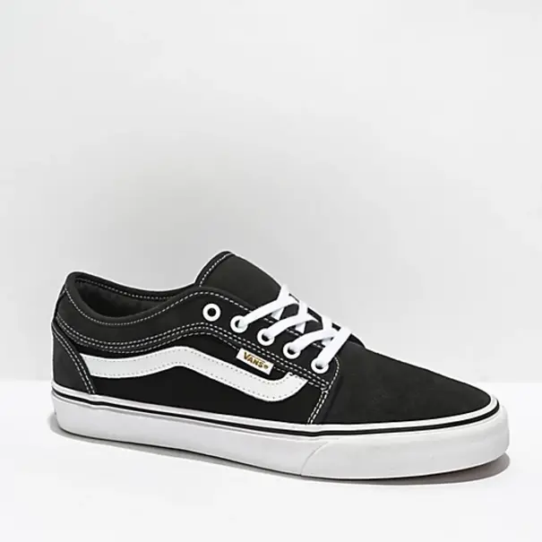 Vans Footwear Chukka Low Sidestripe Black/Black/White
