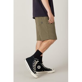 686 Men'S Everywhere Hybrid Short - Relaxed Fit Dusty Fatigue