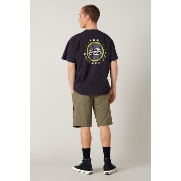 686 686 Men'S Everywhere Hybrid Short - Relaxed Fit Dusty Fatigue