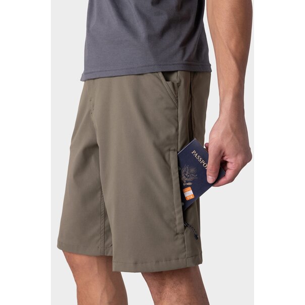 686 686 Men'S Everywhere Hybrid Short - Relaxed Fit Dusty Fatigue