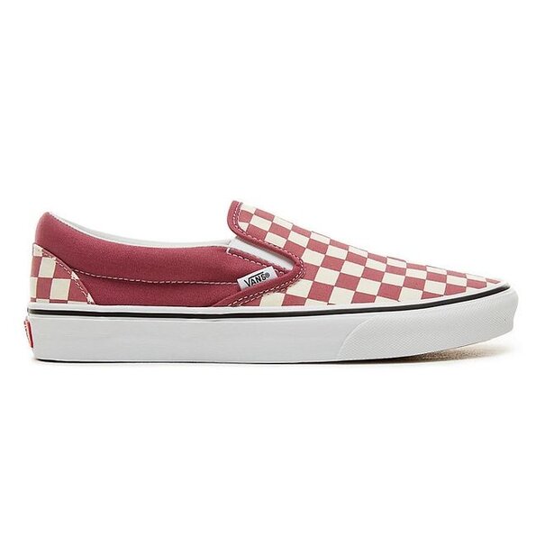 Vans Footwear K Classic Slip-On Color Theory Checkerboard Withered Rose