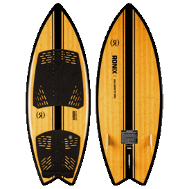 Koal Classic Fish-Glossy Black/Bamboo-5'6