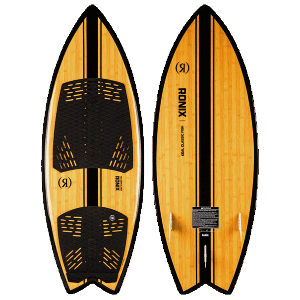 RONIX Koal Classic Fish-Glossy Black/Bamboo-5'6